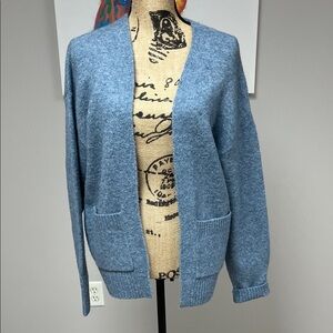 Anthropologie Light Blue Women's Cardigan
